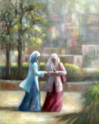 Texting in Cairo